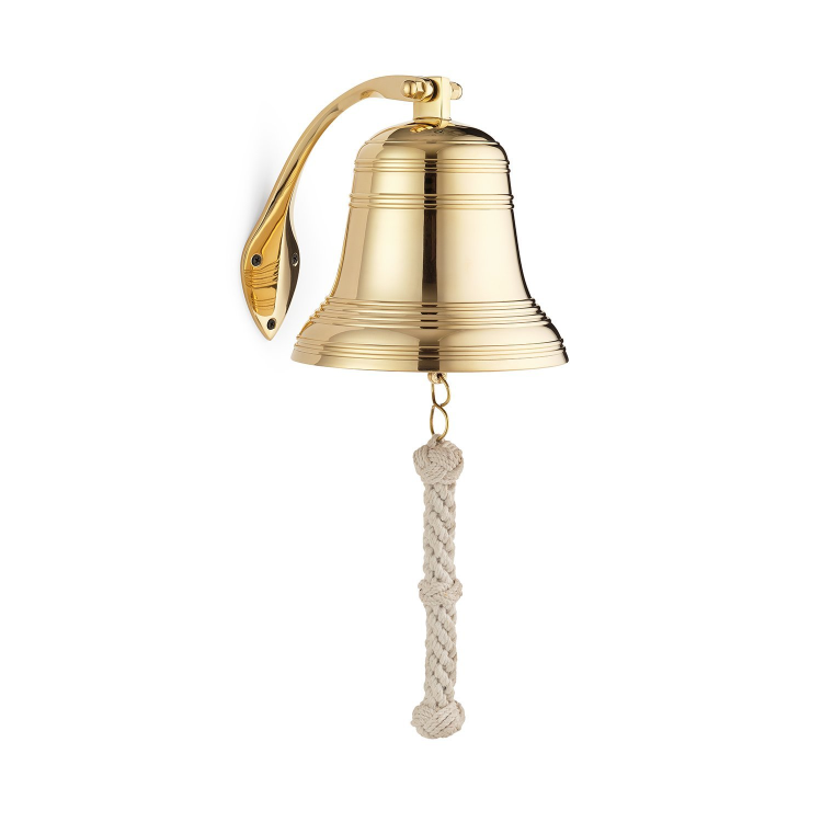 Корабельная рында - Диаметр 20 см, вид профиль