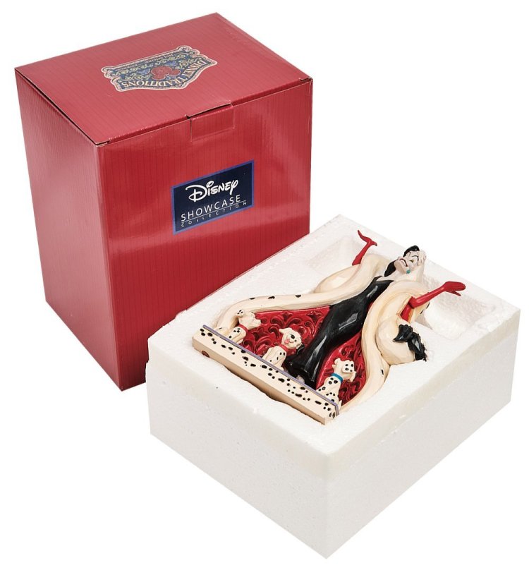 Статуэтка Круэлла Де Виль - 101 Далматинец Disney Traditions, упаковочный вид