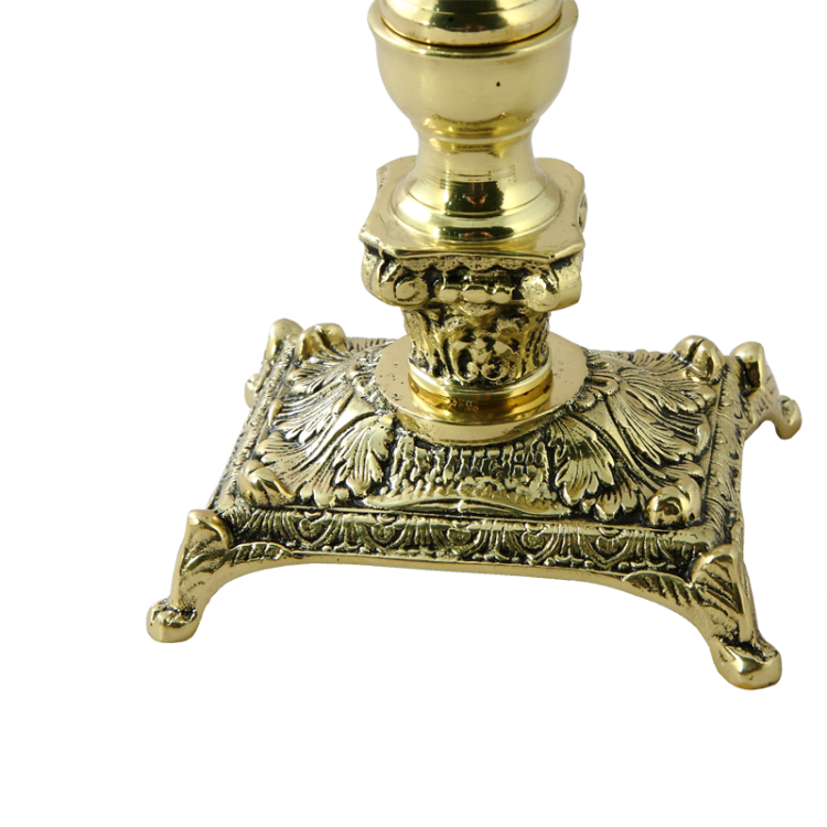 Подсвечник на одну свечу Джустиса, золотой Bello De Bronze BP-14072-D, фотография ножки