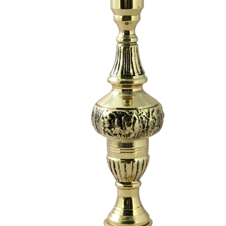 Подсвечник на одну свечу Джустиса, золотой Bello De Bronze BP-14072-D, фотография 2