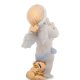 Статуэтка из фарфора Ангел с подарками Pavone JP-47/ 2, фотография со спины