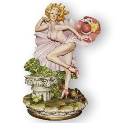 Статуэтка из фарфора Модель в стиле ню