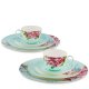Чайный набор на 2 персоны с 4 тарелками Тоскана Pavone JK-181