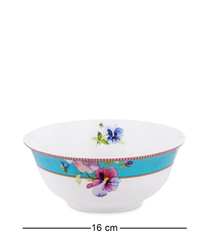 Столовый сервиз из фарфора на 6 персон Виола Pavone JK-120, фотография малого салатника