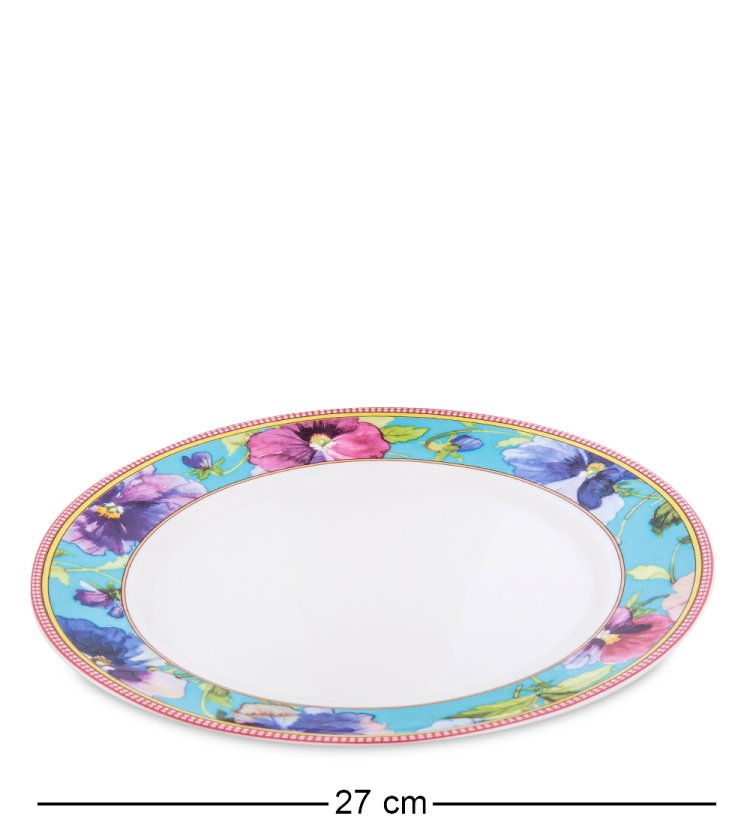 Столовый сервиз из фарфора на 6 персон Виола Pavone JK-120, фотография тарелки для второго