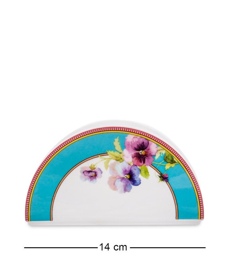 Столовый сервиз из фарфора на 6 персон Виола Pavone JK-120, фотография салфетницы