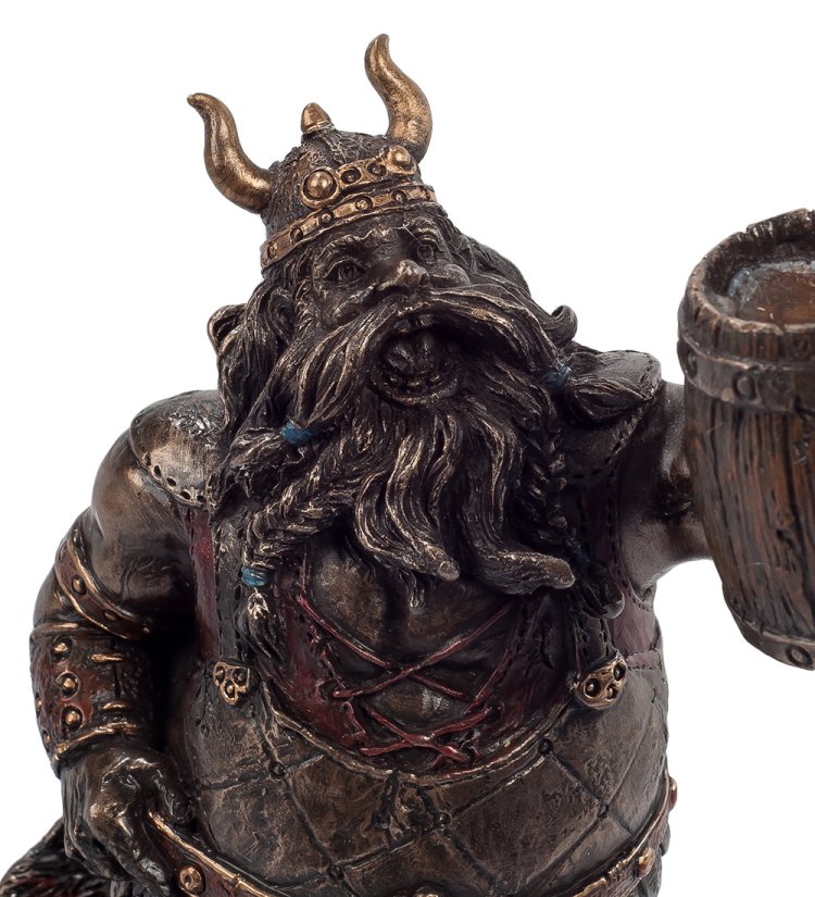 Статуэтка Викинг Veronese WS-196, портретный вид