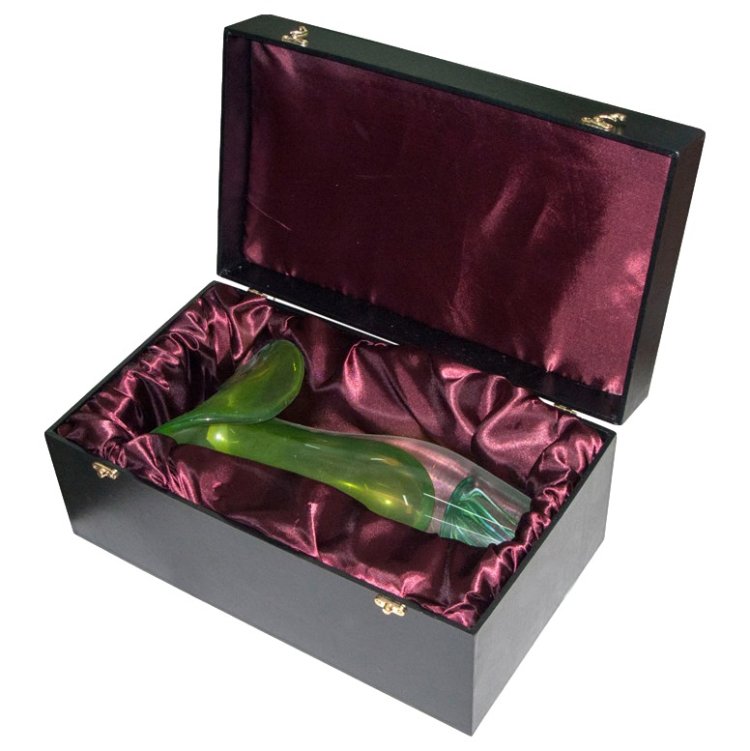 Ваза для цветов из муранского стекла Электра