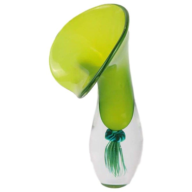 Ваза для цветов из муранского стекла Электра