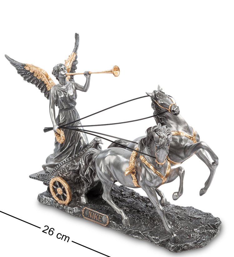 Статуэтка Богиня Ника на колеснице Veronese WS-84