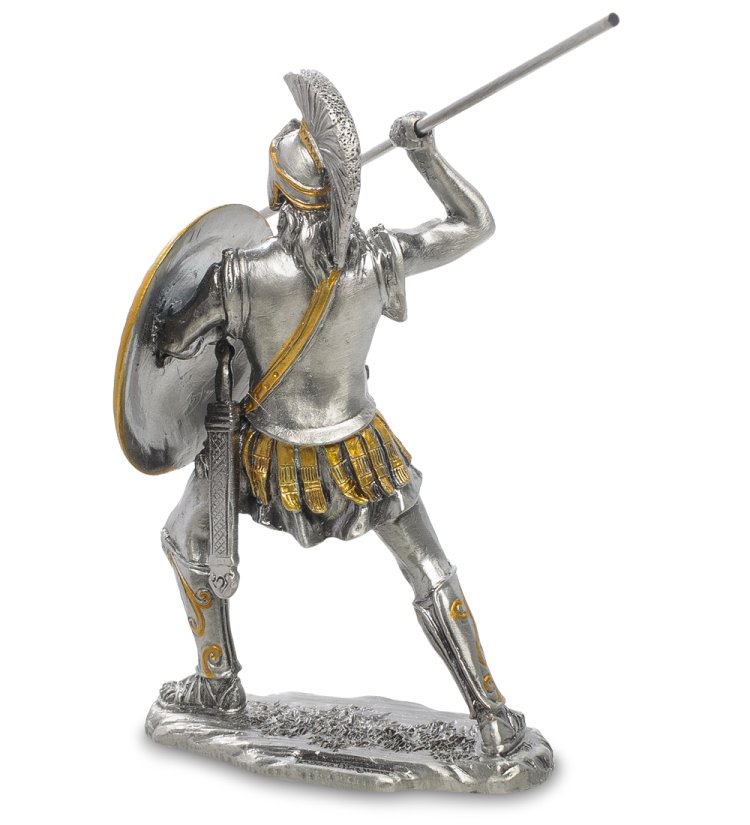 Статуэтка Спартанец Veronese WS-835, оборотная сторона