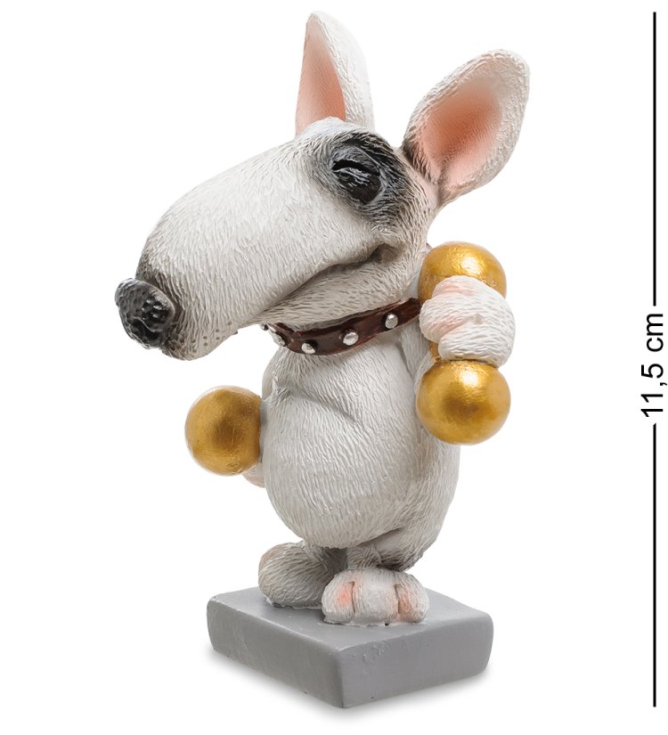 Статуэтка Собака Бультерьер Желаю золотых достижений The Comical World of Stratford RV-907