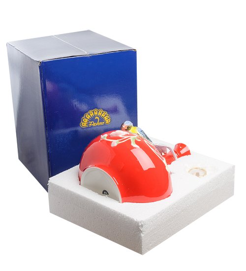 Фарфоровая Ваза для цветов Голубая птица счастья Pavone FM-90/ 2, упаковочный вид