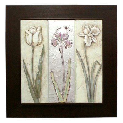 Декоративное панно Итальянские Цветы Linea Argenti QN103