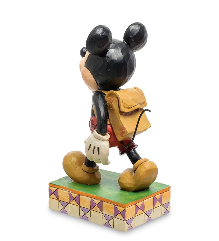 Статуэтка Микки Маус ученик Ученье - свет Disney Traditions, фотография со спины