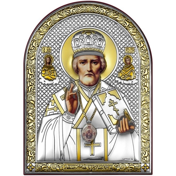 Икона Николай Угодник, Размер: 10х13 см Beltrami 6392/2O