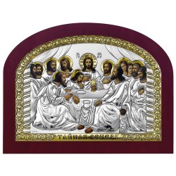 Икона Тайная Вечеря, размер 21х16 см