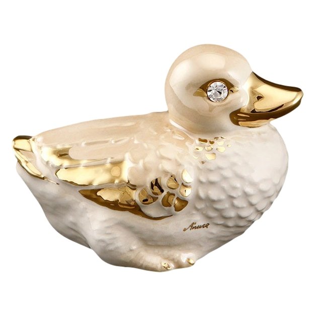 Статуэтка Золотой Утёнок, Размер 9х6х6 см
