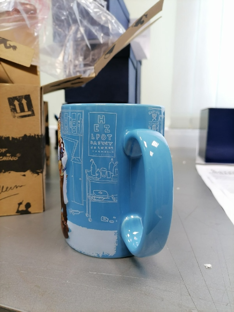 Кружка Доктор - Mug The Doctor Forchino FO-83003, фото со склада вид ручки