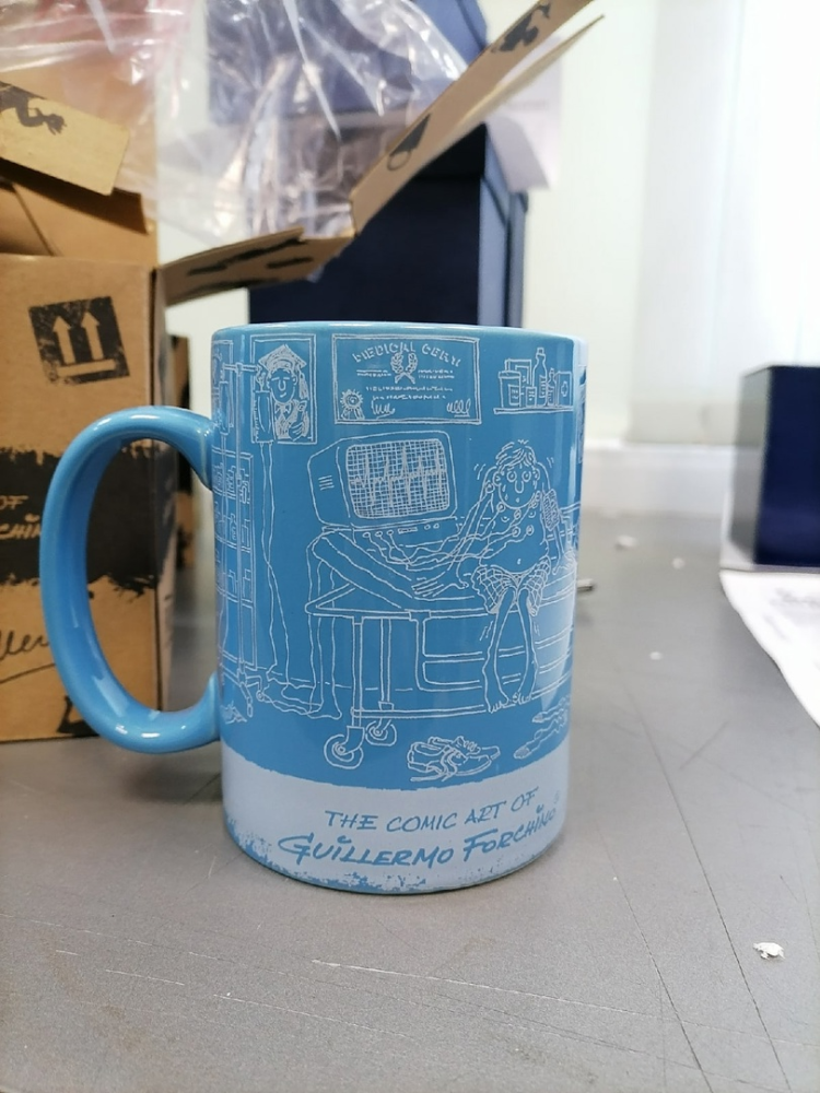 Кружка Доктор - Mug The Doctor Forchino FO-83003, фото со склада оборотная сторона