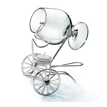 Набор для коньяка с подогревом Piegato Grande