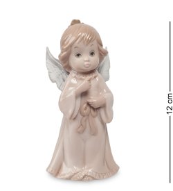 Статуэтка из фарфора Девочка Ангелочек