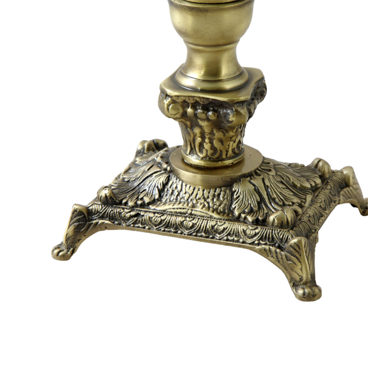 Подсвечник на одну свечу Джустиса, цвет антик Bello De Bronze BP-14072-A, фотография ножки
