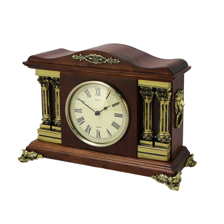 Часы из дерева Эллада настольные Helios Line HL-C-028-A-1