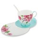 Чайная пара из фарфора Тоскана Pavone JK-182