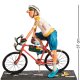Статуэтка Велосипедист - The Cyclist Forchino FO-85550, вид профиль