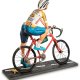 Статуэтка Велосипедист - The Cyclist Forchino FO-85550, вид со стороны